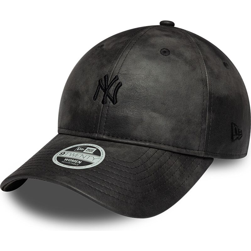 kepsar-bojd-svart-justerbart-band-9twenty-washed-pu-fran-new-york-yankees-mlb-av-new-era