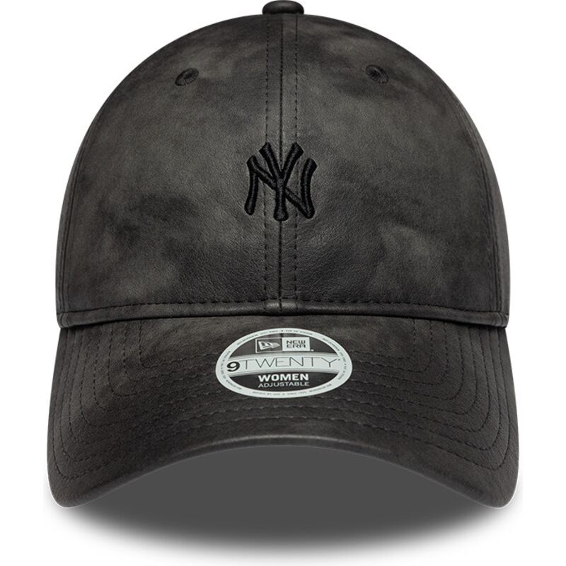 kepsar-bojd-svart-justerbart-band-9twenty-washed-pu-fran-new-york-yankees-mlb-av-new-era