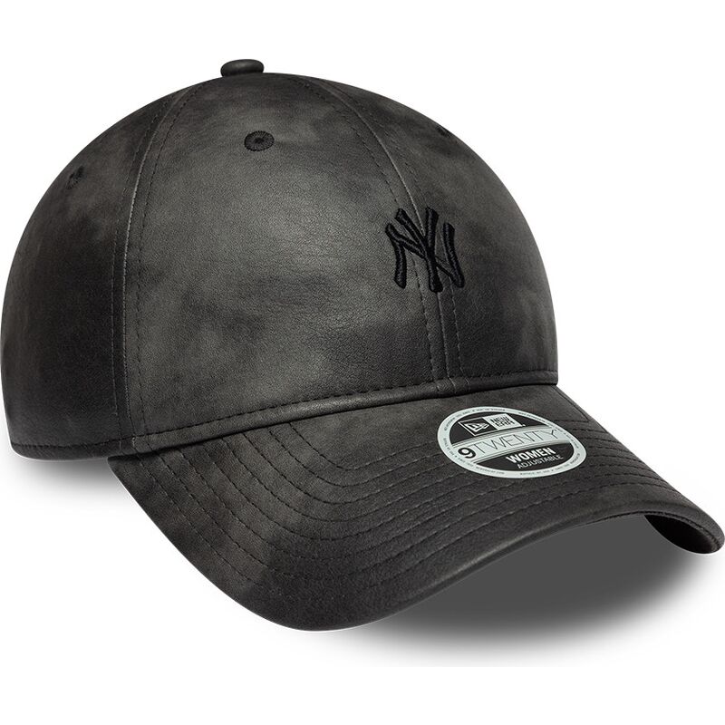 kepsar-bojd-svart-justerbart-band-9twenty-washed-pu-fran-new-york-yankees-mlb-av-new-era
