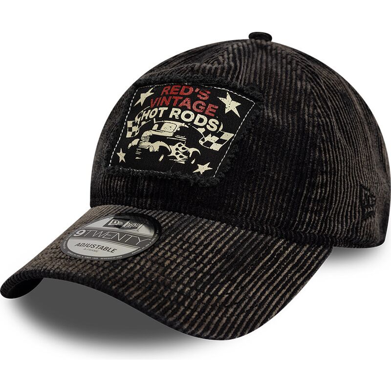 kepsar-bojd-svart-justerbart-band-9twenty-patch-acid-cord-hot-rods-av-new-era