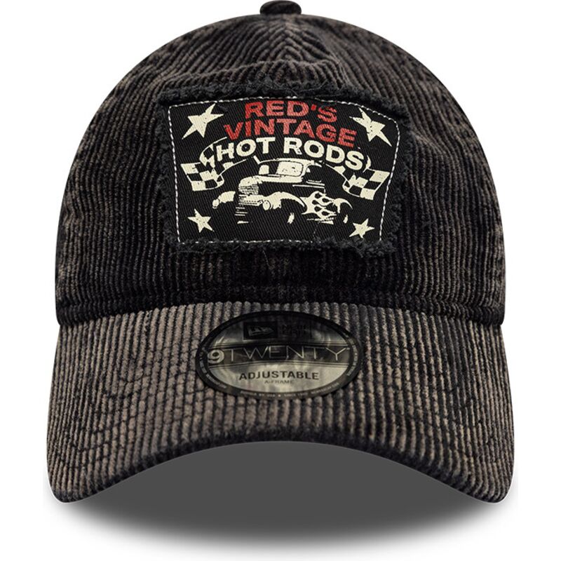 kepsar-bojd-svart-justerbart-band-9twenty-patch-acid-cord-hot-rods-av-new-era