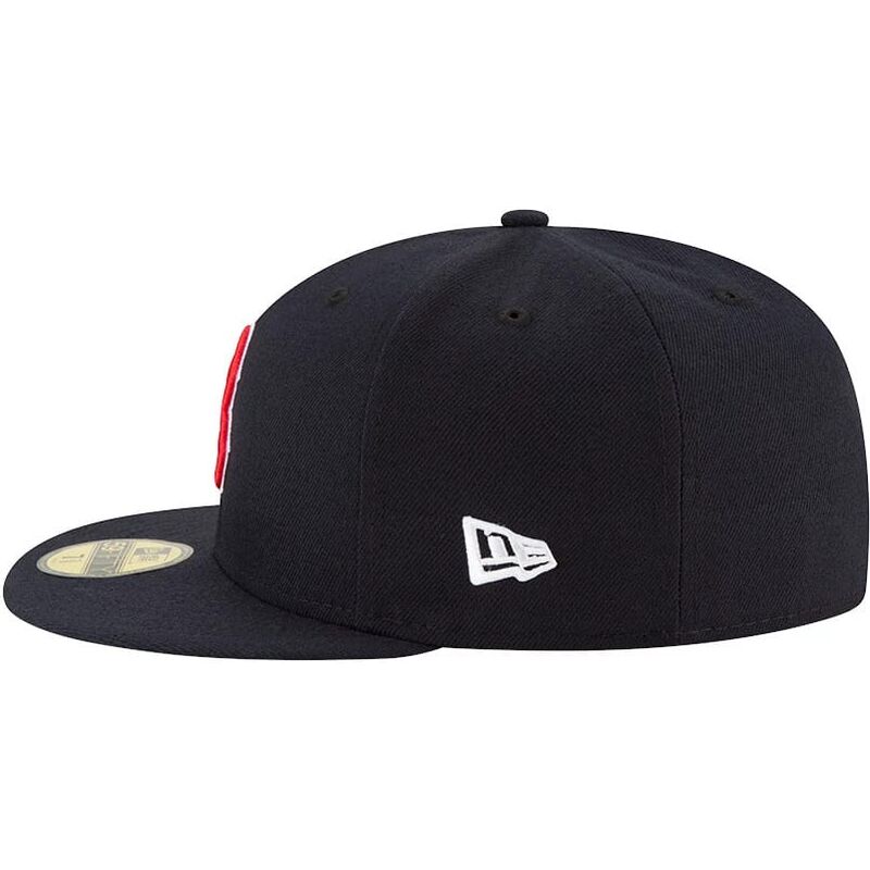 marinbla-platt-keps-justerad-59fifty-ac-perf-fran-boston-red-sox-mlb-av-new-era