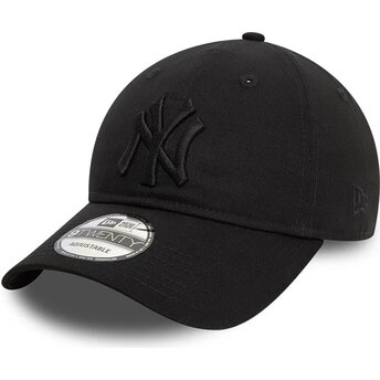 Kepsar böjd svart justerbart band 9TWENTY League Essential från New York Yankees MLB av New Era