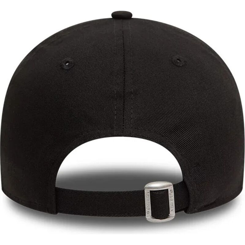 svart-bojd-justerbar-keps-med-svart-logotyp-9twenty-league-essential-fran-new-york-yankees-mlb-av-new-era