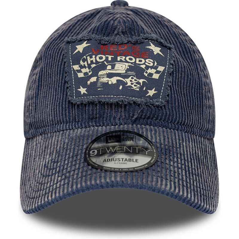 kepsar-bojd-marinbla-justerbart-band-9twenty-patch-acid-cord-av-new-era