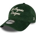 kepsar-bojd-gron-justerbart-band-9twenty-a-frame-cord-script-fran-los-angeles-dodgers-mlb-av-new-era
