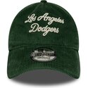 kepsar-bojd-gron-justerbart-band-9twenty-a-frame-cord-script-fran-los-angeles-dodgers-mlb-av-new-era