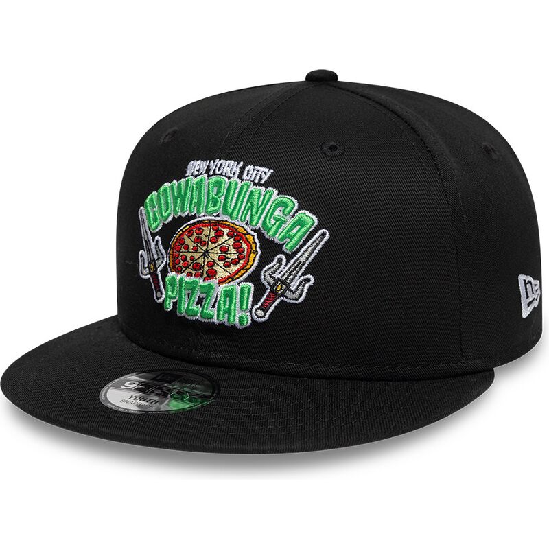 kepsar-platt-svart-snapback-for-barn-9fifty-cowabunga-pizza-fran-tortugas-ninja-av-new-era kepsar-platt-svart-snapback-for-barn-9fifty-cowabunga-pizza-fran-tortugas-ninja-av-new-era