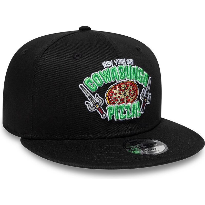 kepsar-platt-svart-snapback-for-barn-9fifty-cowabunga-pizza-fran-tortugas-ninja-av-new-era kepsar-platt-svart-snapback-for-barn-9fifty-cowabunga-pizza-fran-tortugas-ninja-av-new-era