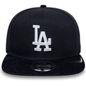kepsar-platt-marinbla-snapback-9fifty-cord-visor-fran-los-angeles-dodgers-mlb-av-new-era