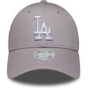 kepsar-bojd-violett-justerbart-band-9forty-league-essential-fran-los-angeles-dodgers-mlb-av-new-era