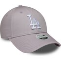 kepsar-bojd-violett-justerbart-band-9forty-league-essential-fran-los-angeles-dodgers-mlb-av-new-era
