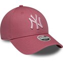 kepsar-bojd-rosa-justerbart-band-9forty-league-essential-cas-fran-new-york-yankees-mlb-av-new-era