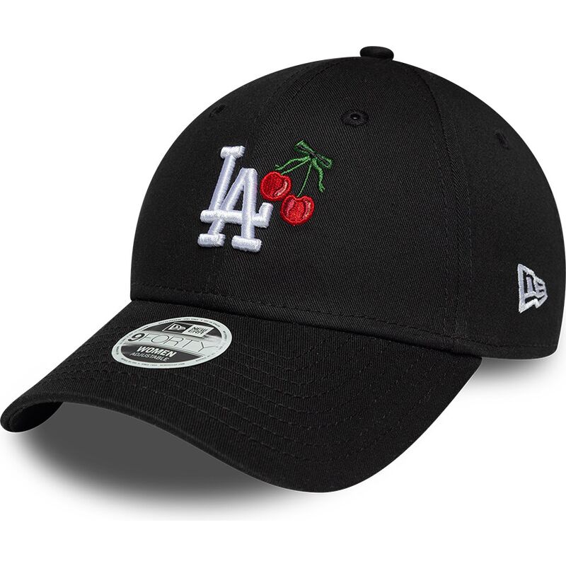 kepsar-bojd-svart-justerbart-band-9forty-fruit-icon-cherry-fran-los-angeles-dodgers-mlb-av-new-era