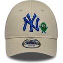 kepsar-bojd-beige-justerbart-band-9forty-monster-icon-fran-new-york-yankees-mlb-av-new-era