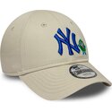 kepsar-bojd-beige-justerbart-band-9forty-monster-icon-fran-new-york-yankees-mlb-av-new-era