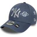 kepsar-bojd-bla-justerbart-band-for-barn-9forty-space-glow-in-the-dark-fran-new-york-yankees-mlb-av-new-era