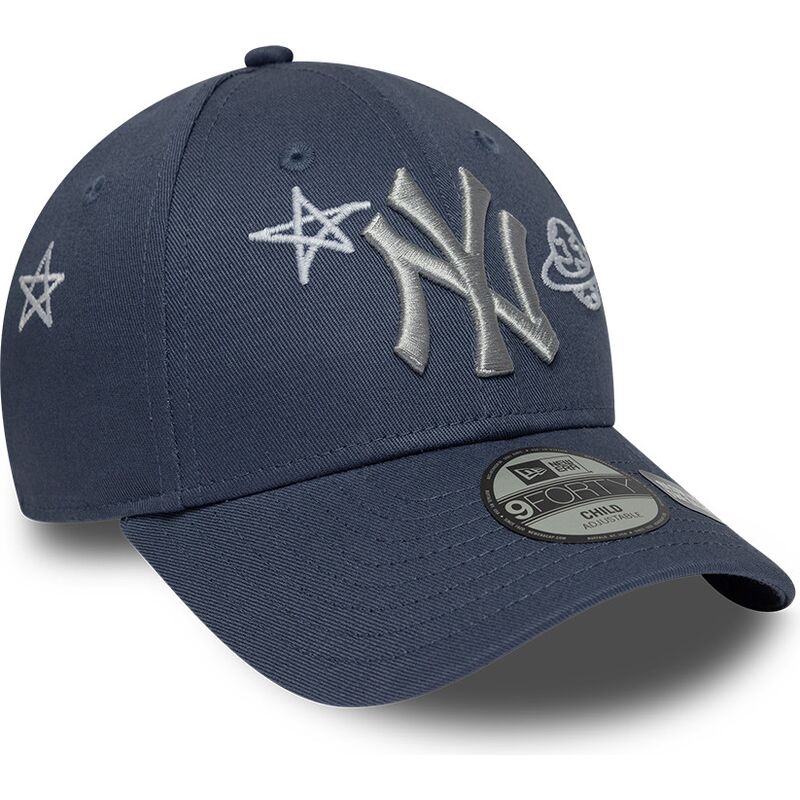 kepsar-bojd-bla-justerbart-band-for-barn-9forty-space-glow-in-the-dark-fran-new-york-yankees-mlb-av-new-era