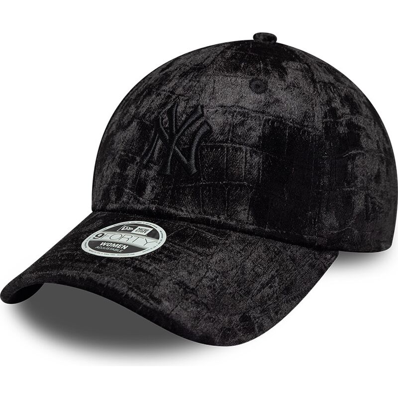 kepsar-bojd-svart-justerbart-band-9forty-pattern-velour-fran-new-york-yankees-mlb-av-new-era