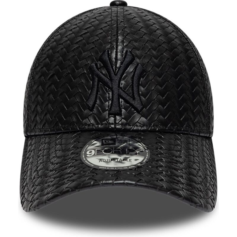 kepsar-bojd-svart-snapback-9forty-pu-weave-fran-new-york-yankees-mlb-av-new-era