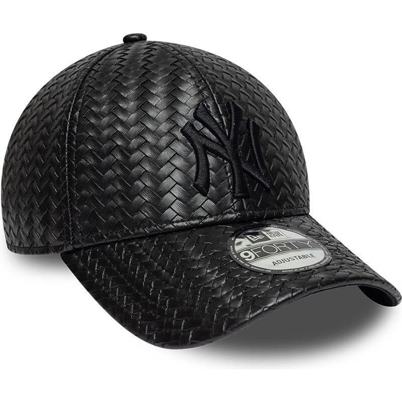 kepsar-bojd-svart-snapback-9forty-pu-weave-fran-new-york-yankees-mlb-av-new-era