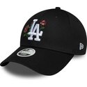 kepsar-bojd-svart-snapback-9forty-rose-sequin-fran-los-angeles-dodgers-mlb-av-new-era