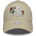 kepsar-bojd-beige-snapback-9forty-rose-sequin-fran-new-york-yankees-mlb-av-new-era