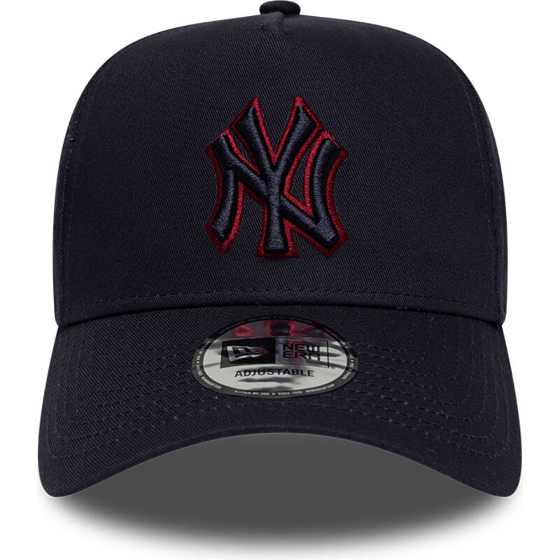 kepsar-bojd-marinbla-snapback-9forty-e-frame-team-outline-fran-new-york-yankees-mlb-av-new-era