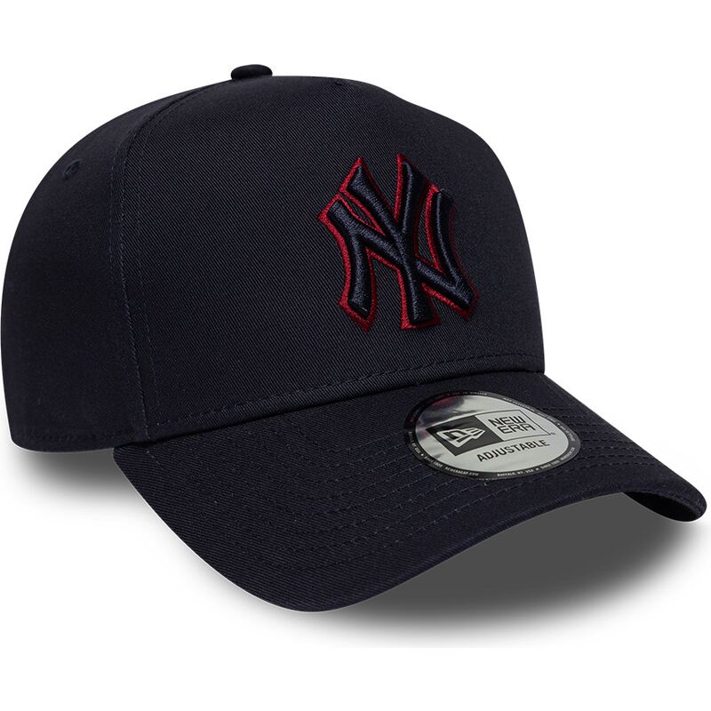 kepsar-bojd-marinbla-snapback-9forty-e-frame-team-outline-fran-new-york-yankees-mlb-av-new-era