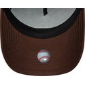 kepsar-bojd-brun-snapback-9forty-e-frame-team-outline-fran-los-angeles-dodgers-mlb-av-new-era
