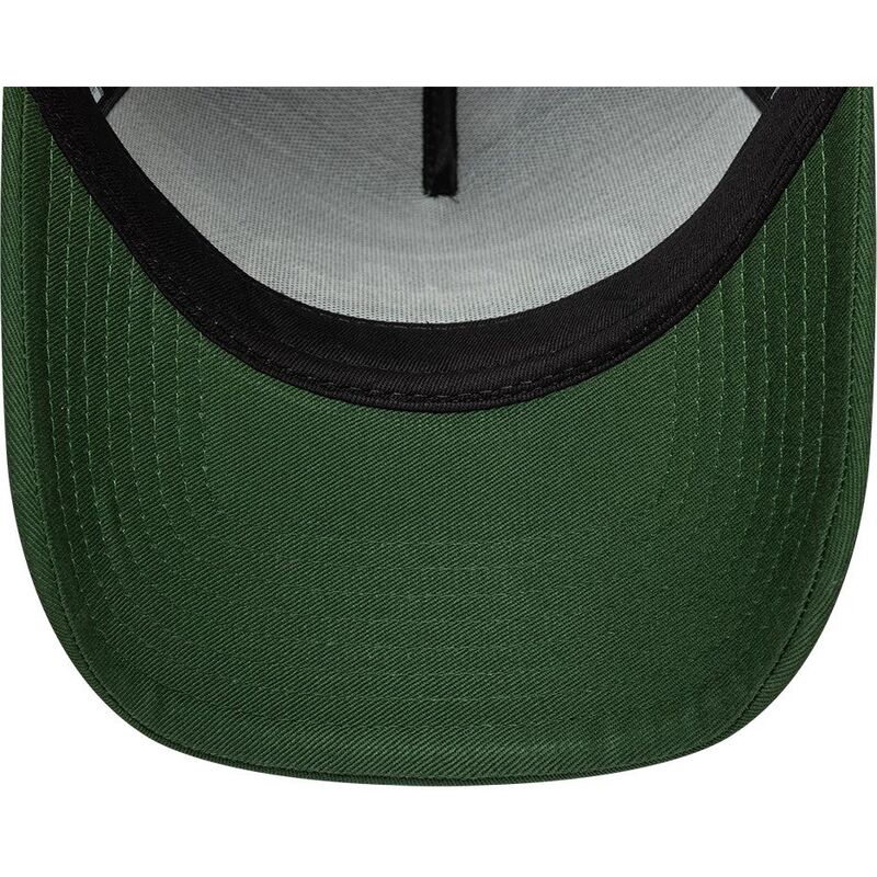 kepsar-bojd-gron-snapback-a-frame-oval-patch-foam-av-new-era