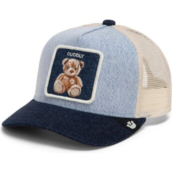 Kepsar böjd marinblå snapback för barn från Cuddly Original Recipe The Farm Goorin Bros.