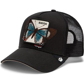 Kepsar böjd svart snapback Over the Line Butterfly Out Of Bounds Exotic The Farm Goorin Bros.