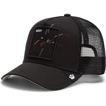 Kepsar böjd svart snapback Over the Line Spider Out Of Bounds Daddy The Farm Goorin Bros.