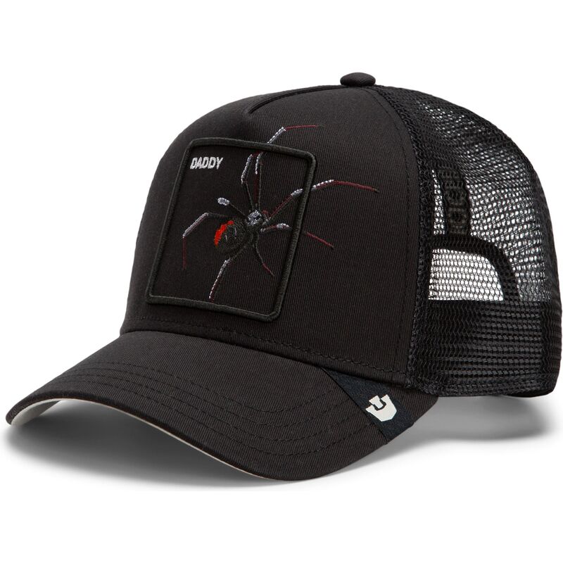 kepsar-bojd-svart-snapback-over-the-line-spider-out-of-bounds-daddy-the-farm-goorin-bros