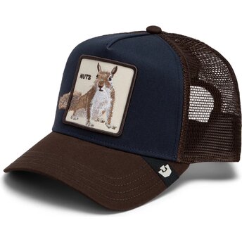 Kepsar böjd brun snapback Over the Line Squirrel Out Of Bounds Nuts The Farm Goorin Bros.