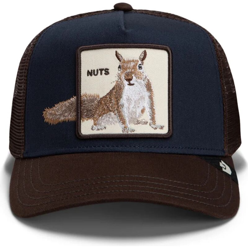 kepsar-bojd-brun-snapback-over-the-line-squirrel-out-of-bounds-nuts-the-farm-goorin-bros