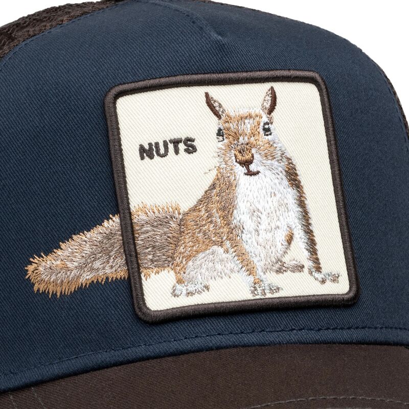 kepsar-bojd-brun-snapback-over-the-line-squirrel-out-of-bounds-nuts-the-farm-goorin-bros