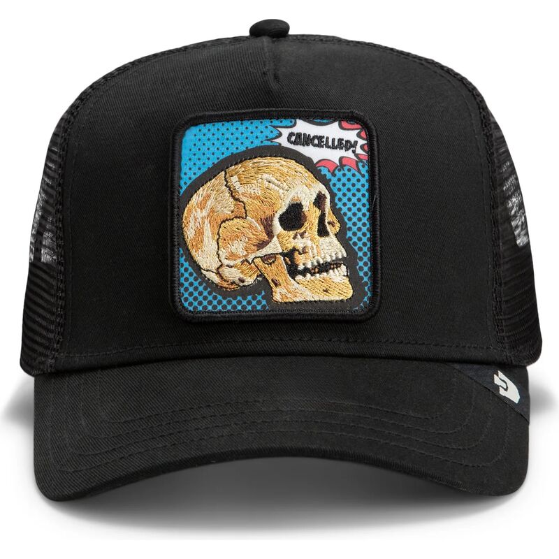 kepsar-bojd-svart-snapback-cancelled-skull-pop-art-strikes-back-the-farm-goorin-bros kepsar-bojd-svart-snapback-cancelled-skull-pop-art-strikes-back-the-farm-goorin-bros