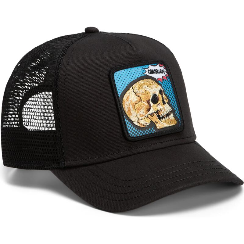 kepsar-bojd-svart-snapback-cancelled-skull-pop-art-strikes-back-the-farm-goorin-bros kepsar-bojd-svart-snapback-cancelled-skull-pop-art-strikes-back-the-farm-goorin-bros