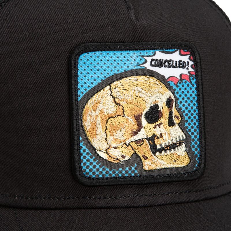 kepsar-bojd-svart-snapback-cancelled-skull-pop-art-strikes-back-the-farm-goorin-bros kepsar-bojd-svart-snapback-cancelled-skull-pop-art-strikes-back-the-farm-goorin-bros