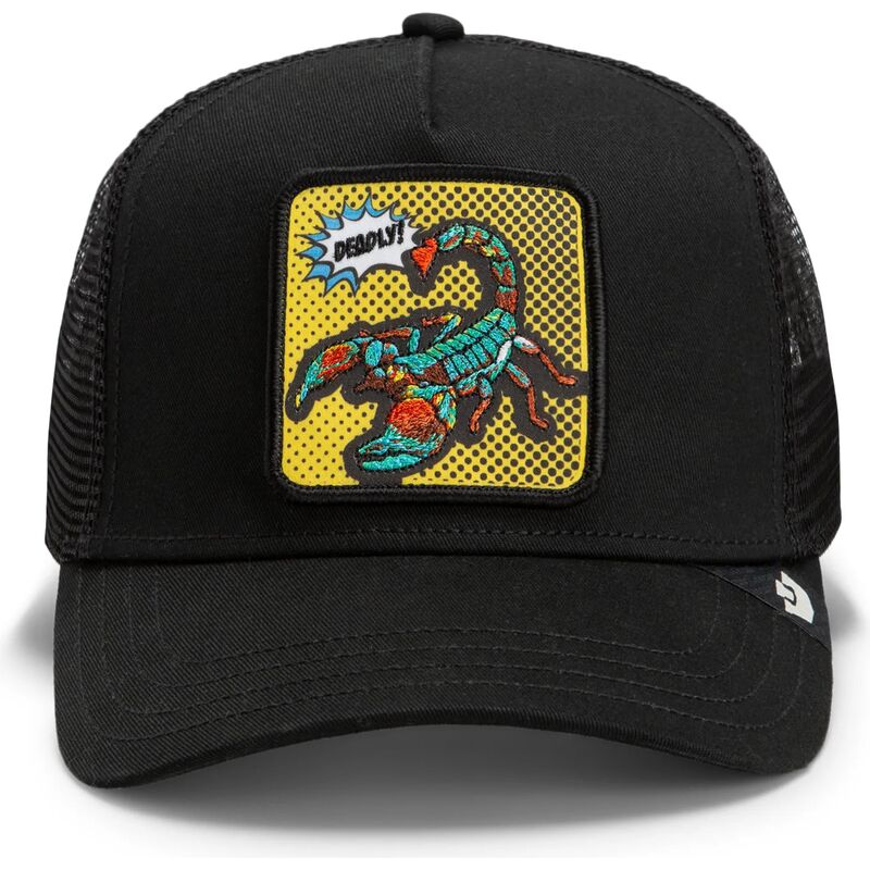kepsar-bojd-svart-snapback-deadly-scorpion-pop-art-strikes-back-the-farm-goorin-bros kepsar-bojd-svart-snapback-deadly-scorpion-pop-art-strikes-back-the-farm-goorin-bros