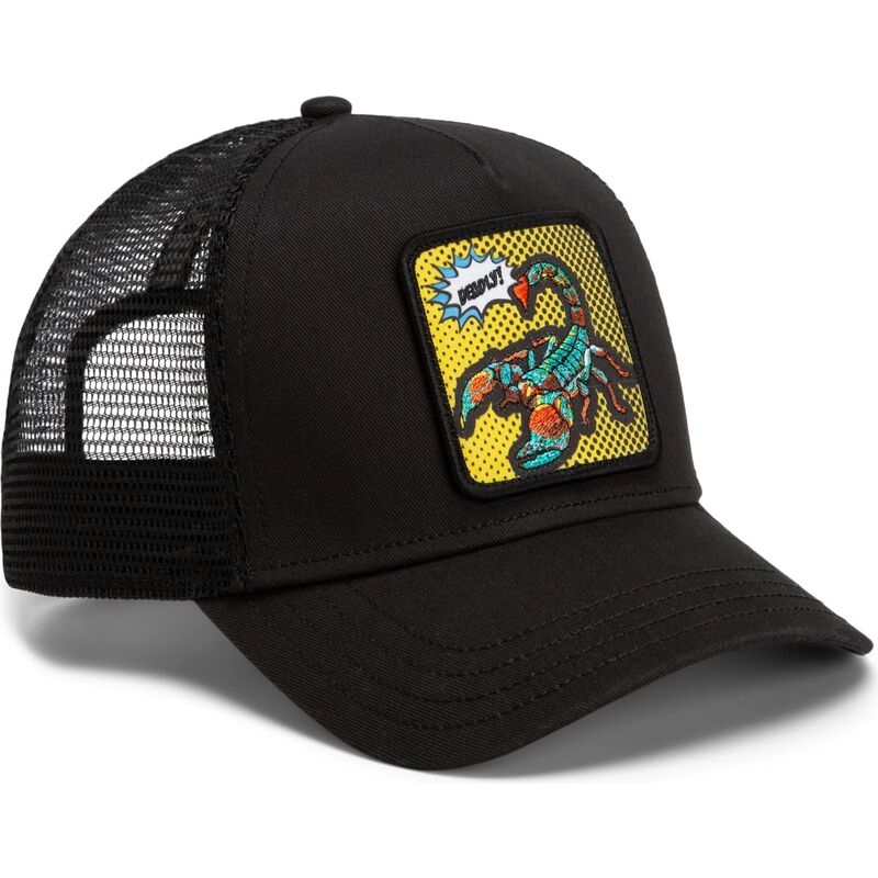kepsar-bojd-svart-snapback-deadly-scorpion-pop-art-strikes-back-the-farm-goorin-bros kepsar-bojd-svart-snapback-deadly-scorpion-pop-art-strikes-back-the-farm-goorin-bros
