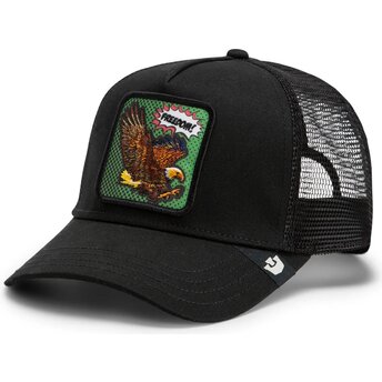 Kepsar böjd svart snapback Freedom Eagle Pop Art Strikes Back The Farm Goorin Bros.