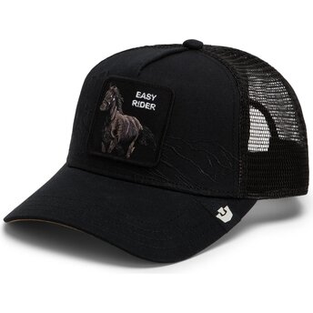 Kepsar böjd svart snapback Stallion Badlands The Farm Goorin Bros.