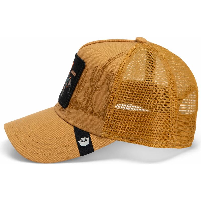 kepsar-bojd-brun-snapback-scorpion-badlands-deadly-the-farm-goorin-bros