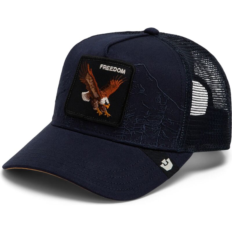 kepsar-bojd-marinbla-snapback-eagle-badlands-freedom-the-farm-goorin-bros