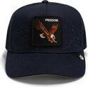 kepsar-bojd-marinbla-snapback-eagle-badlands-freedom-the-farm-goorin-bros