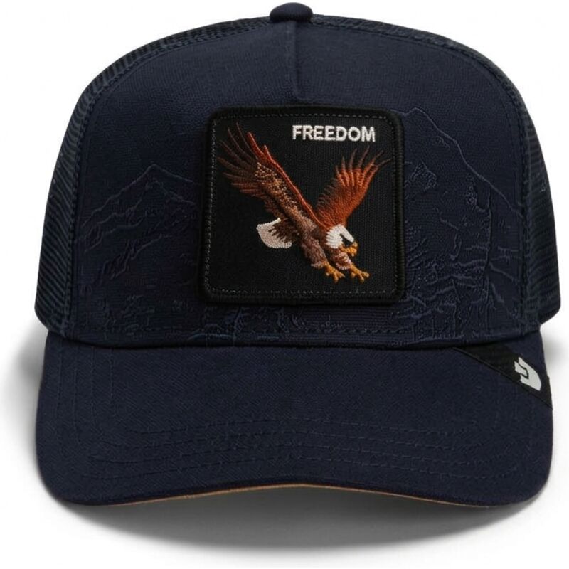 kepsar-bojd-marinbla-snapback-eagle-badlands-freedom-the-farm-goorin-bros