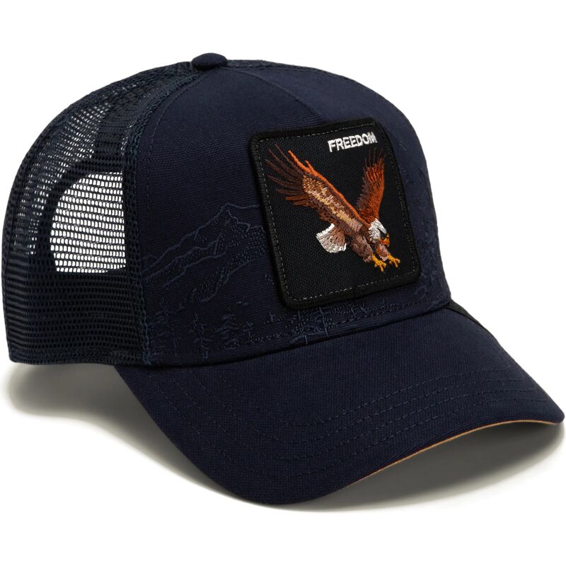 kepsar-bojd-marinbla-snapback-eagle-badlands-freedom-the-farm-goorin-bros